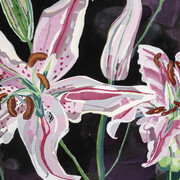Elisabeth Condon, Lilies 2 (detail), 2025. Courtesy of Garvey|Simon