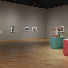 Nellie Mae Rowe, Really free. The radical art of Nellie Mae Rowe, exhibition view. Courtesy of CAAM