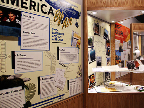 Harry Combs Civil Aviation Gallery. Courtesy of Wings Over the Rockies Air & Space Museum