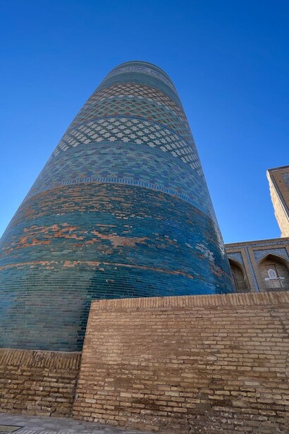 Buildings in Khiva, Uzbekistan 