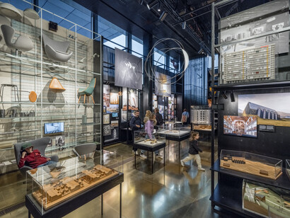 So danish! Exhibition view. Couretsy of Danish Architecture Center