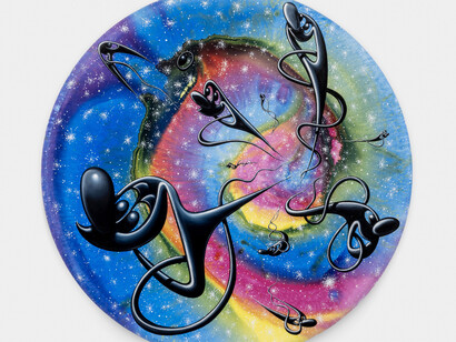 Kenny Scharf, On the way, 2024. Courtesy of TOTAH Gallery