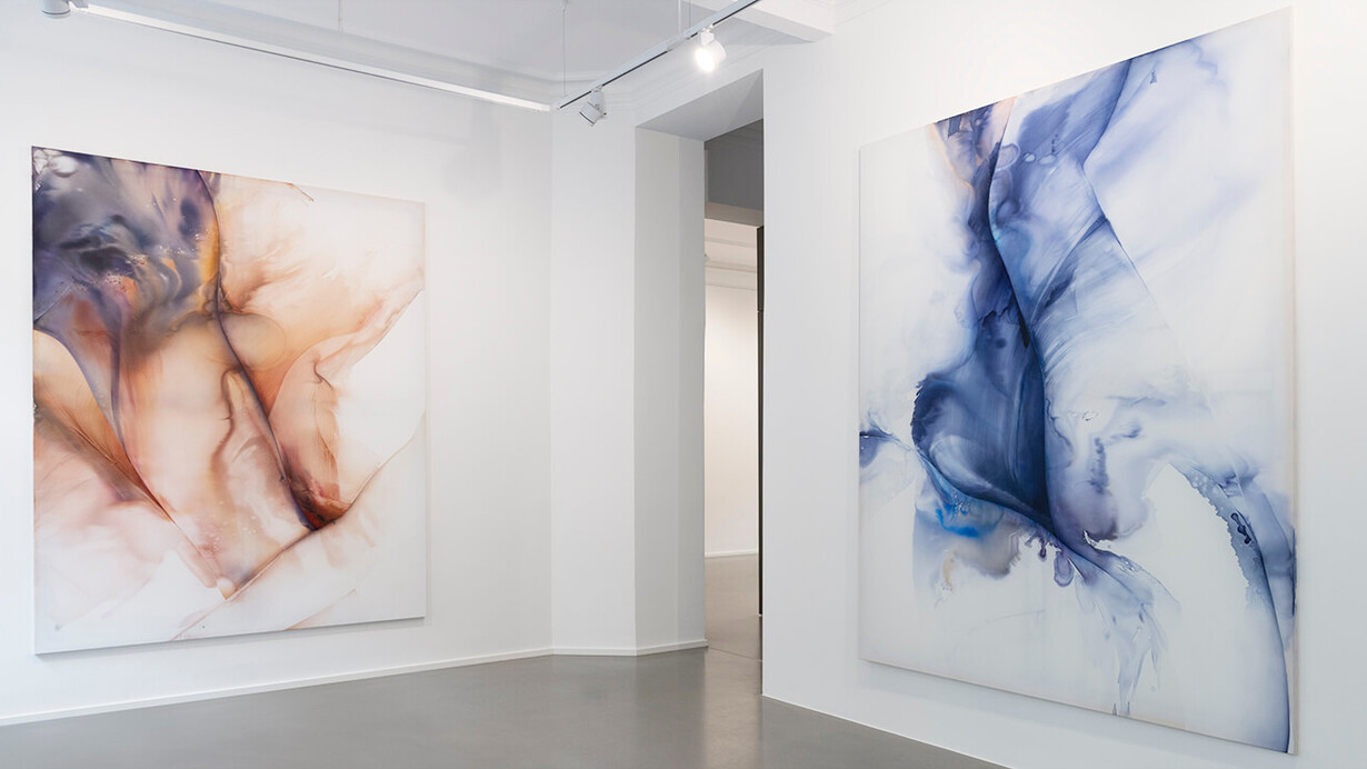 Natascha Schmitten, Lamina, exhibition view. Courtesy of Galerie Christian Lethert