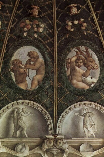 Decorations de la "Chambre" de Saint Paul