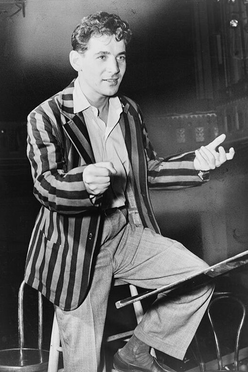 Leonard Bernstein at 100. Courtesy of Skirball Cultural Center