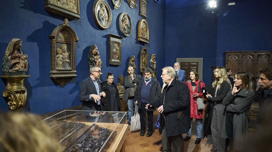 Officina Bardini. L’arte del legno, vue d'exposition. Avec l'aimable autorisation de la Fondation MUS.E