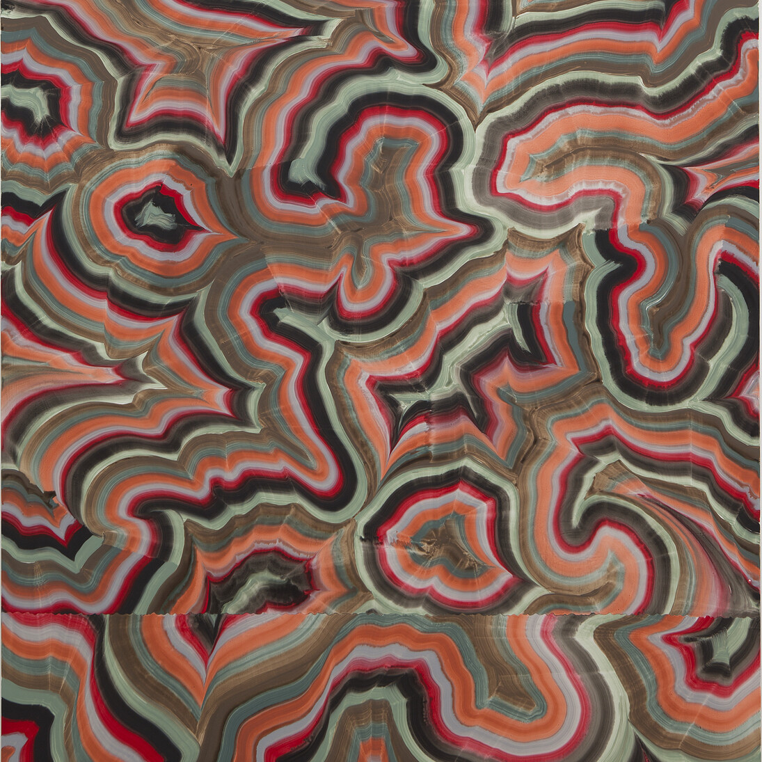 Bernard Frize, Riamo, 2014, courtesy of the artist and Simon Lee Gallery
