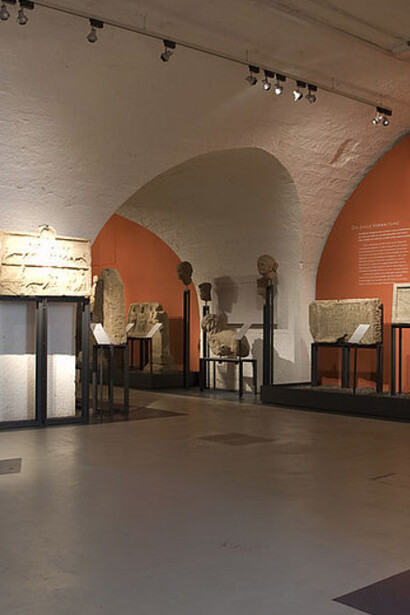 Steinerne Zeugen im Römischen Lapidarium. Courtesy of Landesmuseum Württemberg