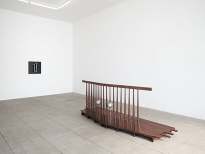Michael Bala, Eye comfort, exhibition view. Courtesy of Overduin and Co. Gallery