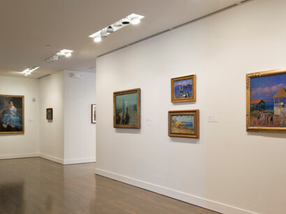 William J. Glackens, Exhibition view. Courtesy of NSU Art Museum