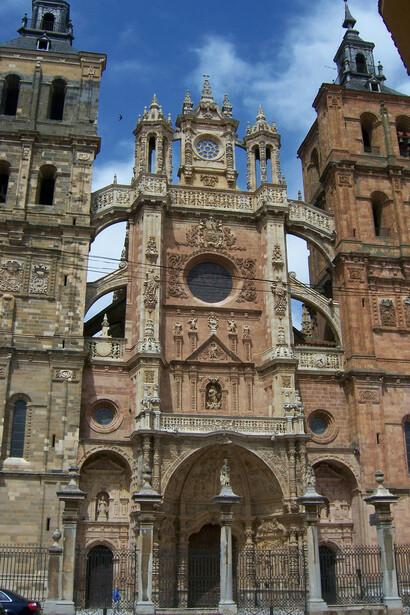 Fachada de la catedral de Astorga