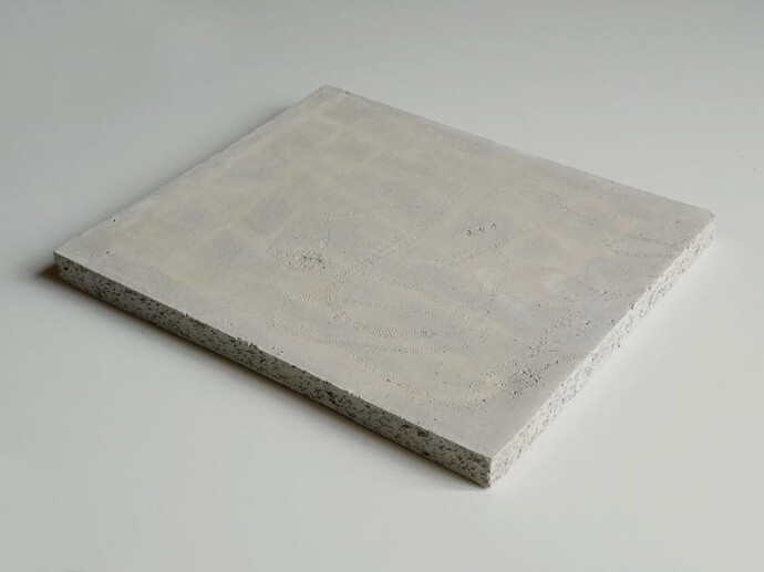 Sightings: Anna-Bella Papp, Anna-Bella Papp, Untitled, 2014, Clay, 12 1/2 x 10 5/8 x 3/4 in. (31.5 x 27.5 x 1.8 cm). Courtesy of the artist and Stuart Shave / Modern Art, London