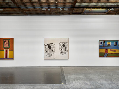 Tal R: Sexshops, exhibition view. Courtesy of Victoria Miro