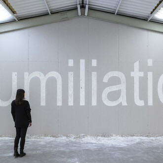 Silence kills. Courtesy of Galleria Continua