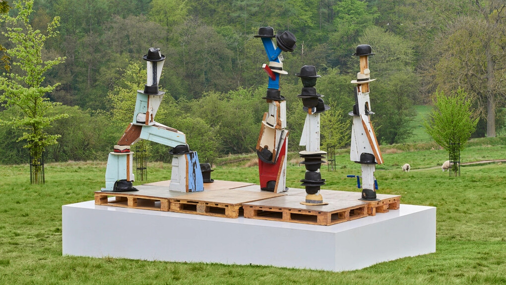 Damien Hirst, The hat makes the man, 2004-2007. Courtesy of YSP Gallery