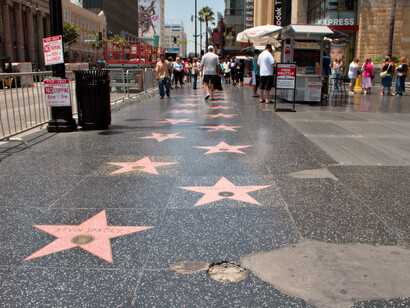 La Walk of Fame di Hollywood