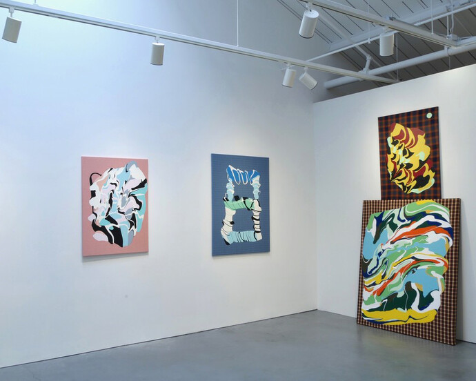 Pre-Fall, Exhibition view. Courtesy of Eleanor Harwood Gallery