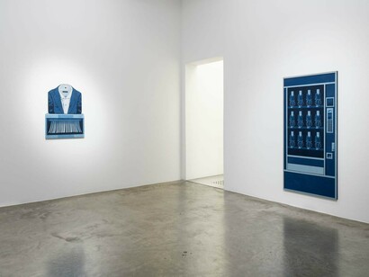 Nick Doyle, Business, pleasure, pressure, release, vue de l'exposition. Avec l'aimable autorisation de Perrotin