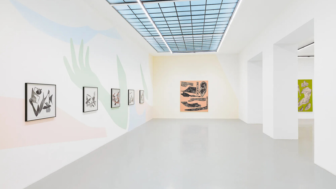 Frauke Dannert, Doppelgänger, exhibition view. Courtesy of Galerie Kandlhofer. Photo by Manuel Carreon Lopez