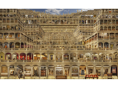 Jean-François Rauzier, The Met, 2014, C-print, 150 x 250 cm