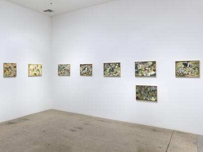 Joaquín Boz. Mano sin hora, installation view. Courtesy of Steve Turner