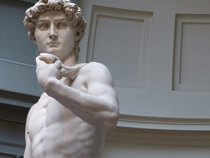 David, Michelangelo, Galleria dell'Accademia, Firenze, Italia