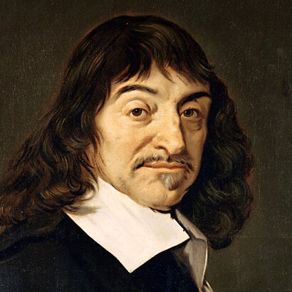 Uno de los ejemplos más trillados del modelo "paterfamilias de la historia" es el que se refiere a René Descartes