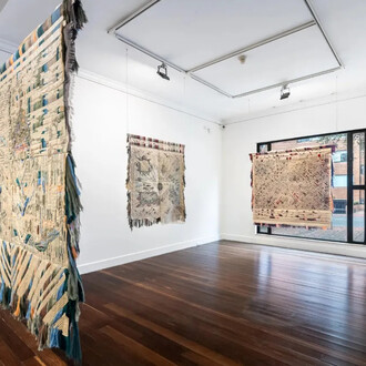 Miguel Mesa Posada, Potosí, vista de exhibición. Cortesía de la Galería Casas Riegner