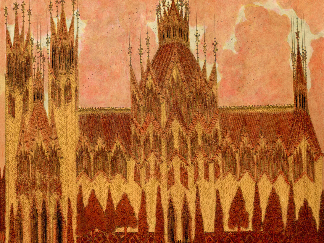 Marcel Storr, Untitled, 1964, Pencil, colored ink and varnish on paper, 11.81 x 14.57 inches (30 x 37 cm)