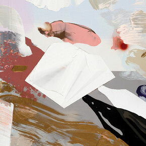 A glass of light to drink in darkness. Courtesy of Galleria Heino