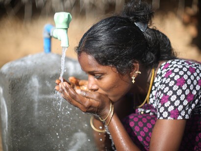 Th scarcity of water in India
