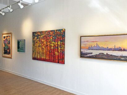 In dialogue. Courtesy of Madelyn Jordon Fine Art