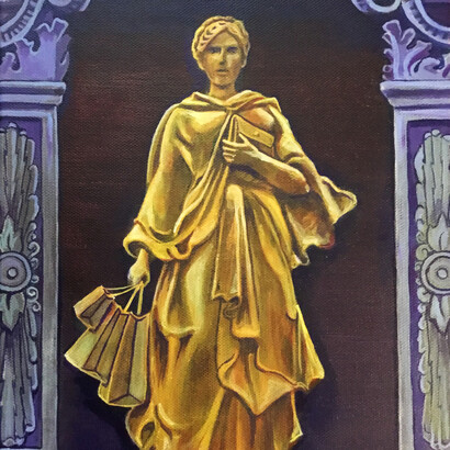 Joness Jones, The Shopper. Courtesy of Kate Oh Gallery