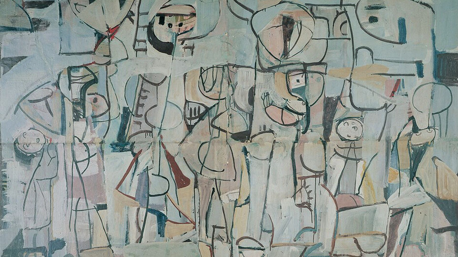 Birds of passage, artwork in exhibition. Courtesy of Queensland Art Gallery