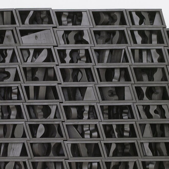 Louise Nevelson & Yin Xiuzhen. Courtesy of Pace Gallery