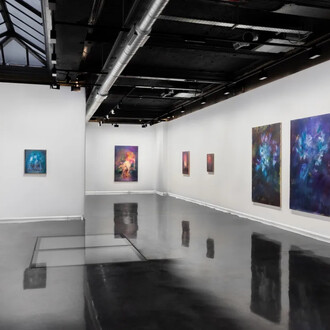 Jake Wood-Evans, Nocturne, exhibition view. Courtesy of Unit Gallery