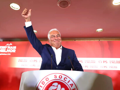 Partido Socialista Português conquista maioria no Parlamento