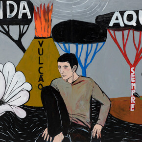 Sem título [Untitled], 2016, acrílica sobre madeira [acrylic on wood], Ed.: única [unique], 150 x 220 cm. Courtesy of Casa Triangulo 