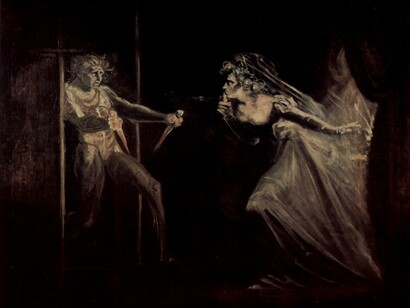 «Lady Macbeth con los puñales» (1812), Johann Heinrich Füssli