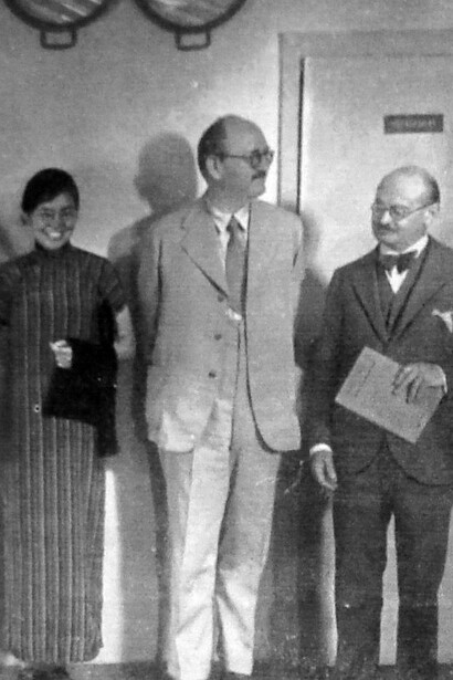 Andrija Štampar with some colleagues