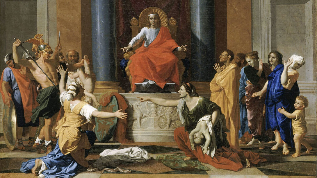 Nicolas Poussin, El juicio de Salomón (1649)