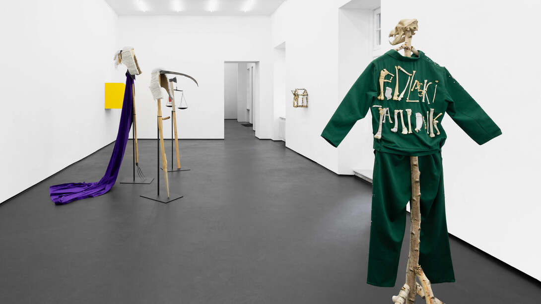 Daniel Rycharski, Wolf’s hole, exhibition view. Courtesy of Gunia Nowik Gallery
