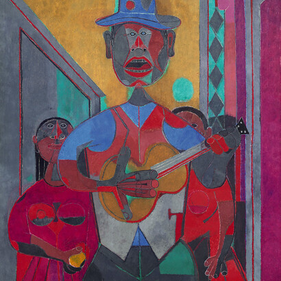 Rufino Tamayo, El trovador, 1945