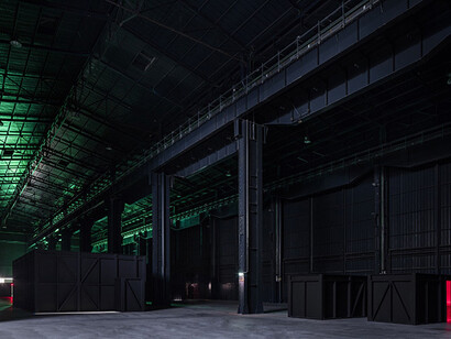 Lucio Fontana. Courtesy of Pirelli HangarBicocca