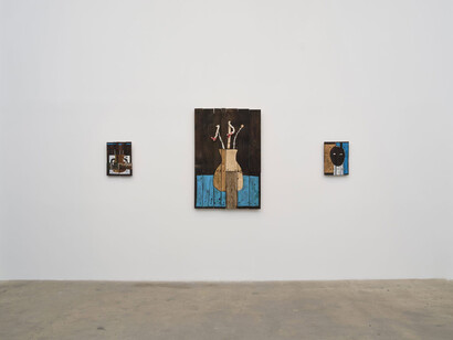Roberto Diago, Presence, exhibition view. Courtesy of Vielmetter