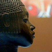Installation View 'My Hair: Black Hair Culture, Style and Politic' at the Fitzwilliam Museum, Cambridge, 2013. Courtesy of Fitzwilliam Museum.