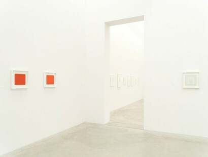 Antonio Calderara, Exhibition view. Courtesy of Kunstmuseum Winterthur