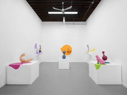 Gerhardt Knodel, Imagined futures, exhibition view. Courtesy of Wasserman Projects