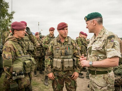 NATO concluded Exercise Noble Ledger with a VJTF demonstration and equipment showcase. The Spearhead Force was first deployed at Exercise Noble Jump in Zagan, Poland, in June 2015, involving more than 2,100 troops from nine countries