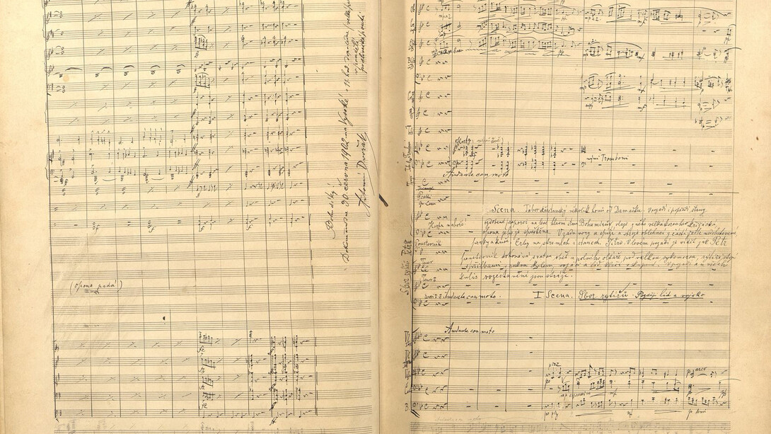 Armida, score, autograph, Inv. No. S 76/1428. Courtesy of National Museum